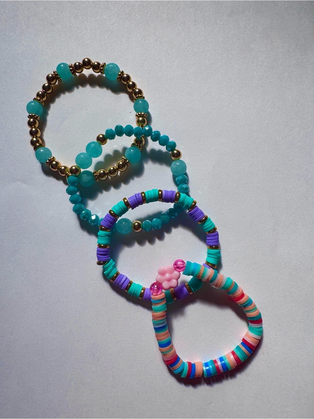 Handmade Colorful Beaded Bracelets